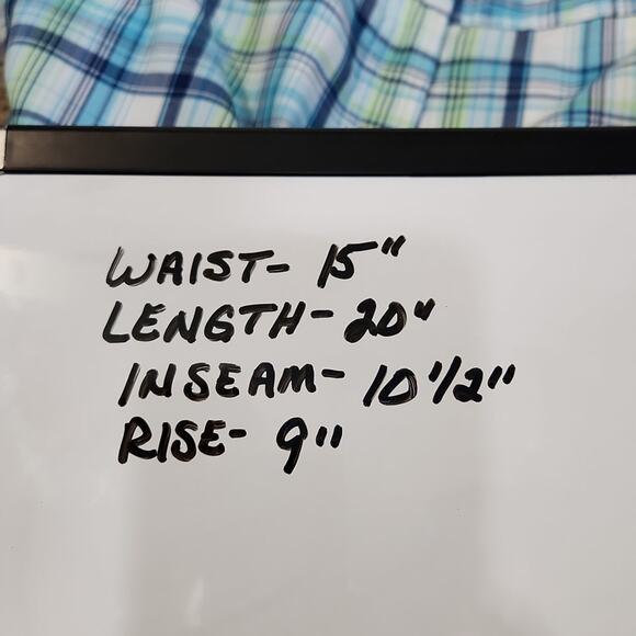 Izod Cool-FX Women's Blue Green & White Plaid Bermuda Shorts Size 2 Golfing - Picture 10 of 10